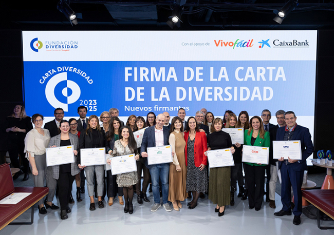Foto GXO España firma la Carta de la Diversidad.